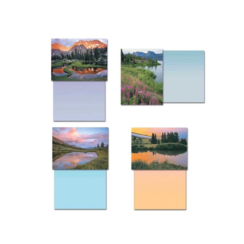 Leanin' Tree, High Country Lakes, Made In USA - 20 Blank Cards and Envelopes 5x7, Cute Stationary for Women Greeting Cards Blank Inside Featuring Stunning Photographs - Image 3